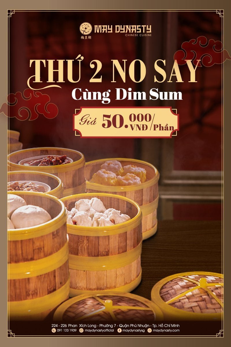 đồng giá Dimsum 50k tại nhà hàng Zen Chinese Restaurant